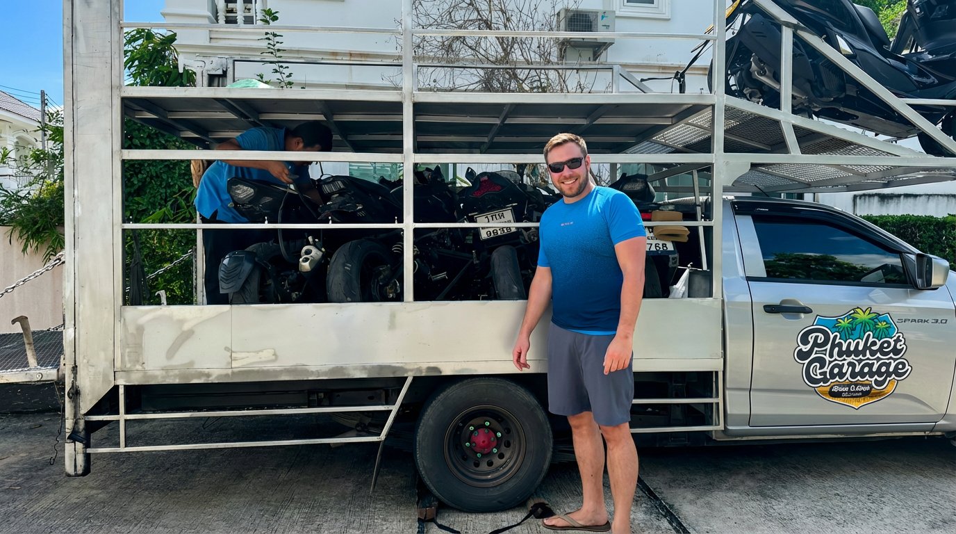 SendMoto transport truck